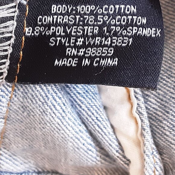 W118 by Walter Baker Distressed Jean Jacket Size Small - Picture 13 of 14